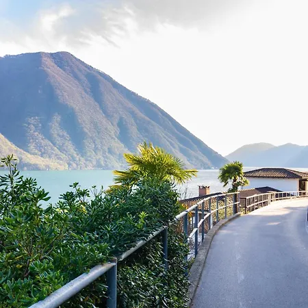 Apartment Esclusivo E Unico Balcone Sul Di Lugano, Gandria *