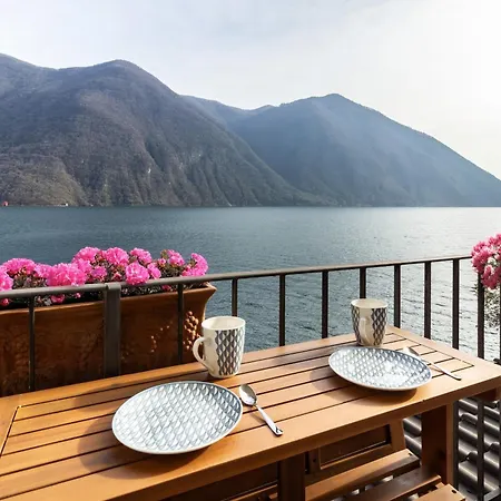 Esclusivo E Unico Balcone Sul Di Lugano, Gandria Апартаменти