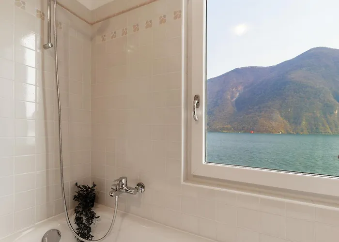 Esclusivo E Unico Balcone Sul Di Lugano, Gandria Apartamento *