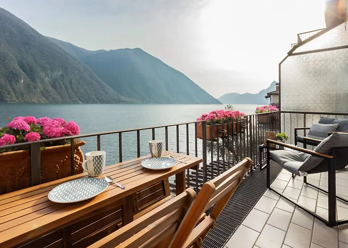 Esclusivo E Unico Balcone Sul Di Lugano, Gandria