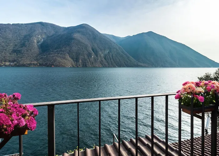 Daire Esclusivo E Unico Balcone Sul Di Lugano, Gandria