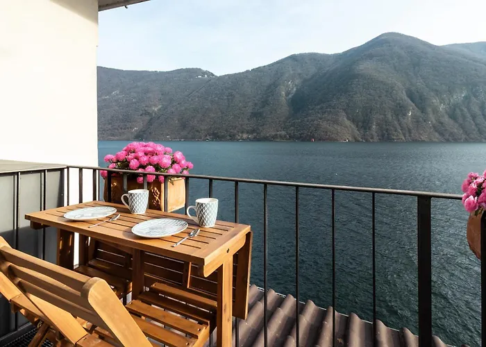 Daire Esclusivo E Unico Balcone Sul Di Lugano, Gandria *
