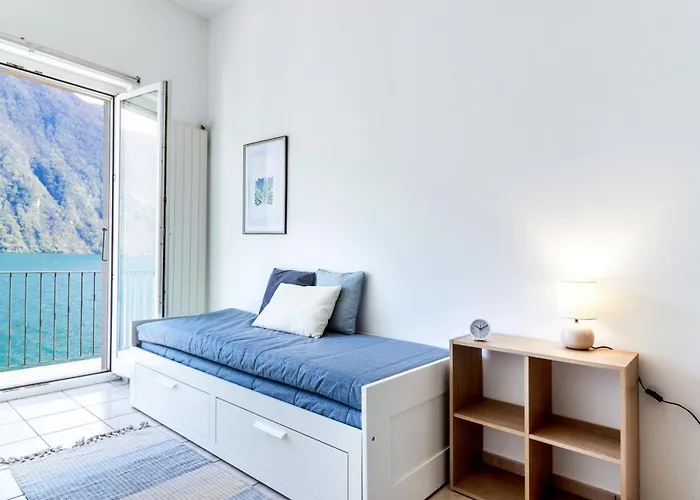 Esclusivo E Unico Balcone Sul Di Lugano, Gandria 公寓 盧加諾