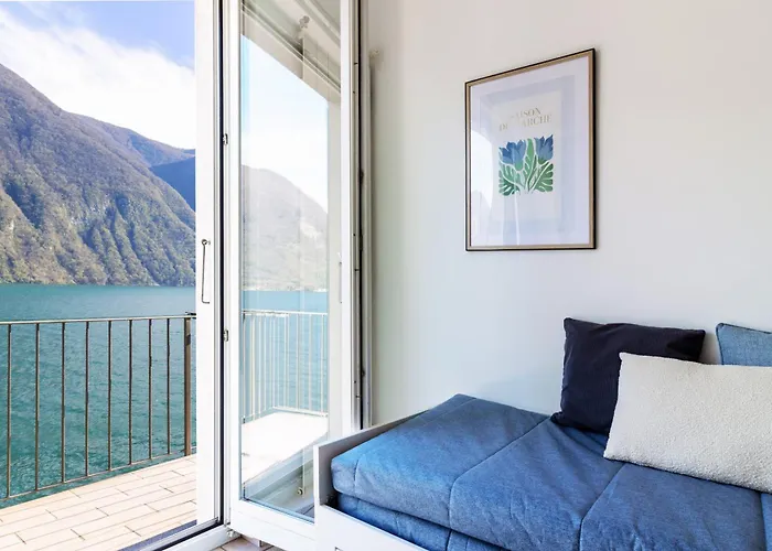 Esclusivo E Unico Balcone Sul Di Lugano, Gandria *