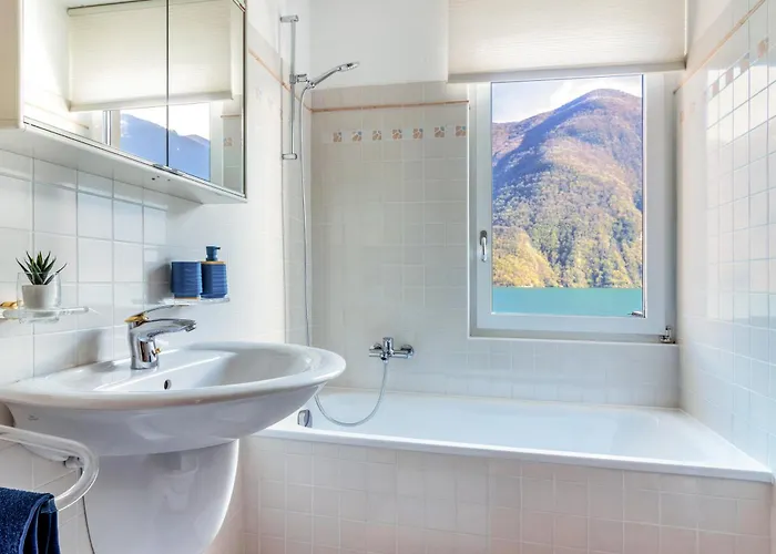 公寓 Esclusivo E Unico Balcone Sul Di Lugano, Gandria