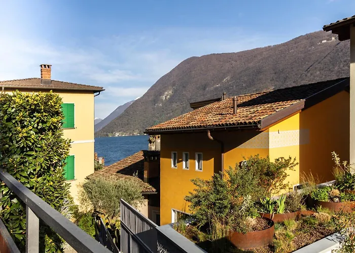 公寓 Esclusivo E Unico Balcone Sul Di Lugano, Gandria 盧加諾